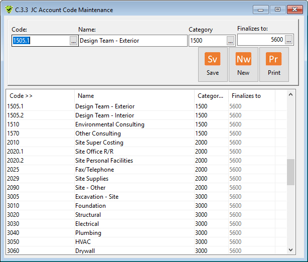 Visual Grasp Accounting Software Job Costing Software Screens